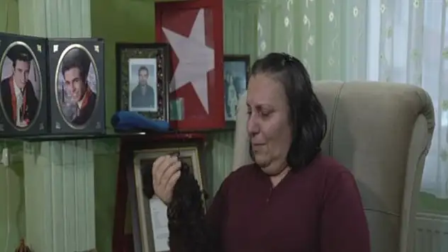 Şehitten annesine saç vasiyeti