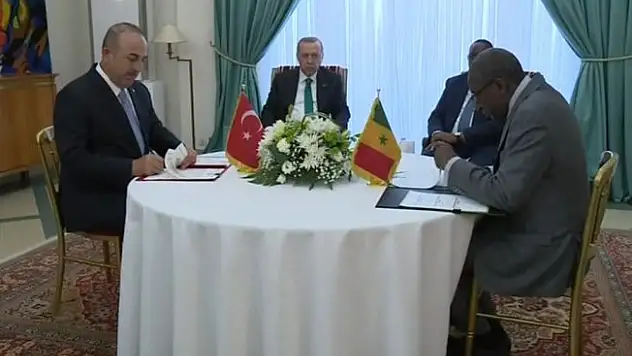 Senegal ve Türkiye arasında 4 anlaşma imzalandı