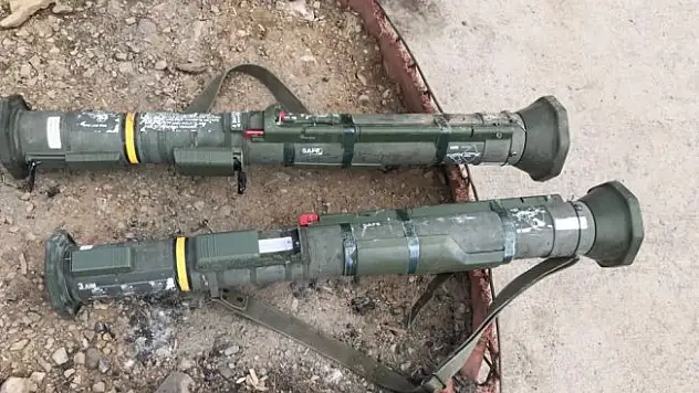Şırnak'ta 2 adet AT-4 tanksavar silahı ele geçirildi
