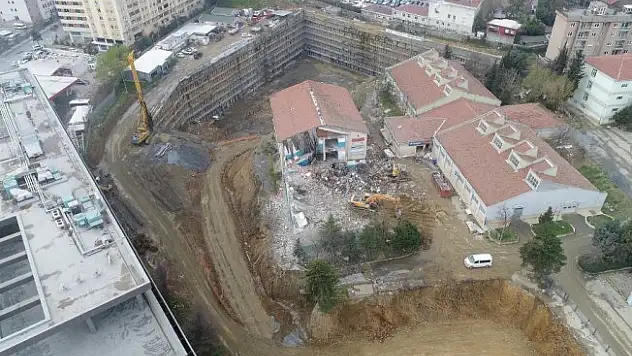 Şişli'deki yıkım havadan görüntülendi