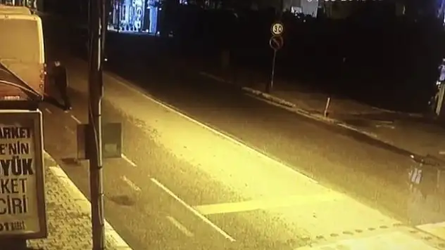 Suç makinesi kamerada