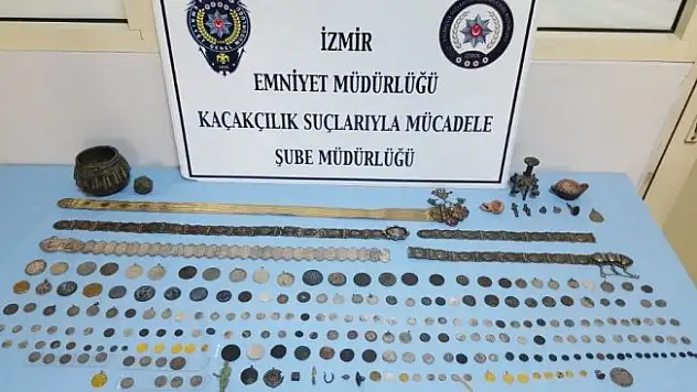 Tarihi eser kaçakçılarına operasyon