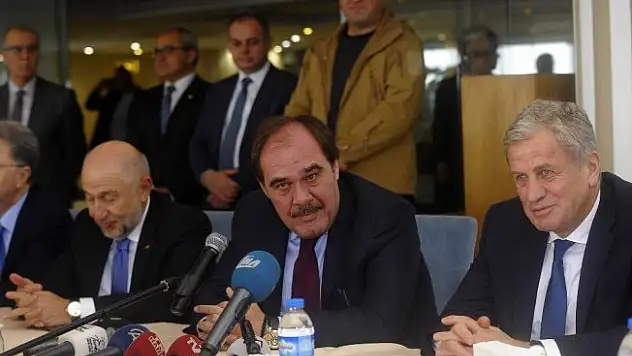 TFF, Zeytin Dalı'na destek için Kilis'te toplandı