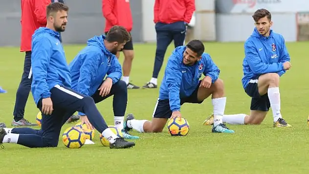 Trabzonspor Galatasaray maçı hazırlıklarını sürdürdü