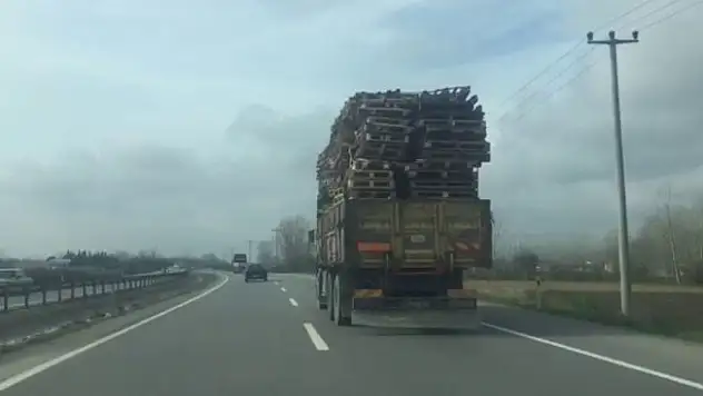 Trafikte tehlikeli seyir !