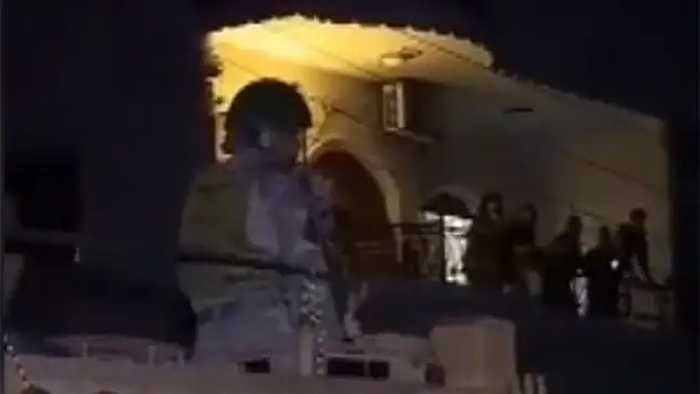 Türk askeri Afrin'de gece güvenliğini sağlıyor