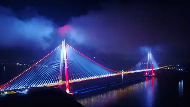 Türkiye'nin köprüleri drone ile tanıtıldı