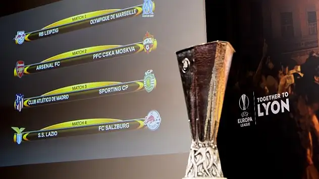 UEFA Avrupa Ligi Çeyrek Final kuraları çekildi