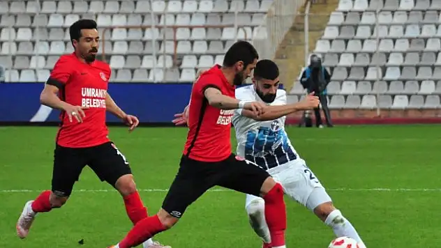 Ümraniyespor tek golle kazandı