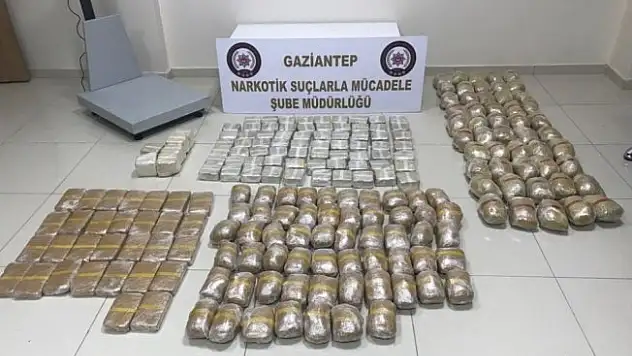 Uyuşturucu tacirlerine darbe: Tam 150 kilo !