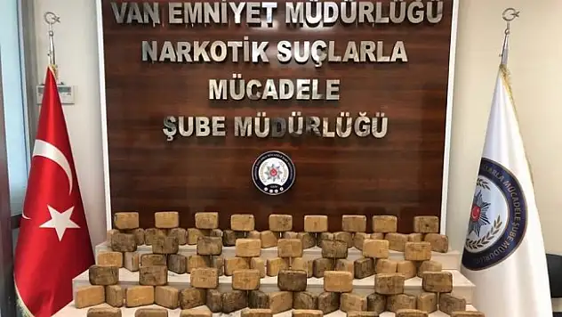 Van'da dev uyuşturucu operasyonu