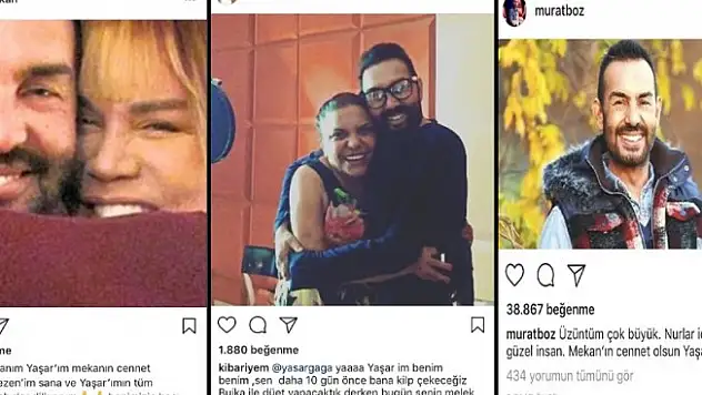 Yaşar Gaga'nın ölümü ünlü isimleri yasa boğdu