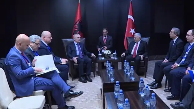 Yıldırım, Arnavutluk ve Moldova Cumhurbaşkanlarıyla görüştü