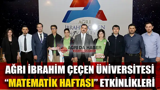 A.İ.Ç.Ü'de 'Matematik Haftası' Etkinlikleri Yapıldı