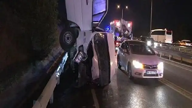 İstanbul'da Kaza : 1 ölü 1 yaralı