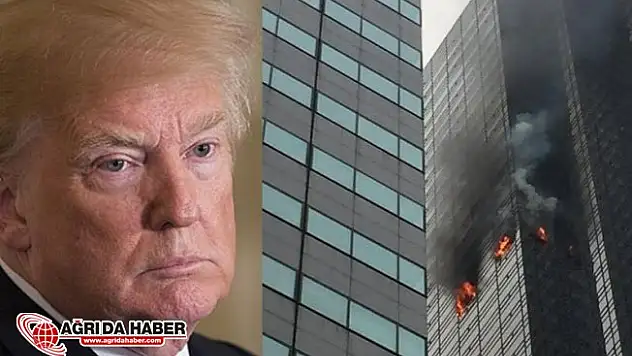 Trump'ın Gökdeleninde Yangın!
