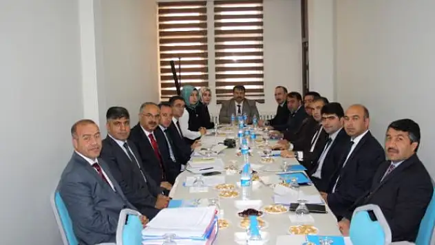 Ağrı'da Milli Eğitim Müdürleri Toplantısı Yapıldı