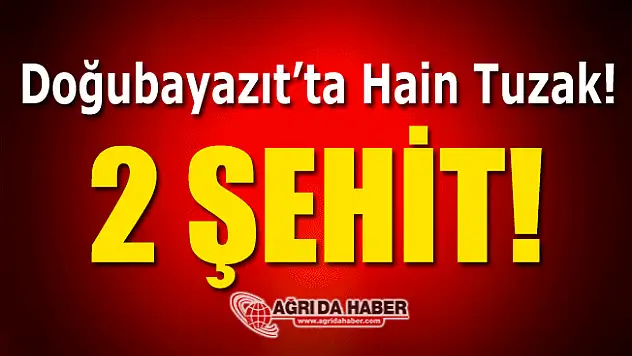 Ağrı Doğubayazıt'ta Hain saldırı Şehit Sayısı 2'ye yükseldi