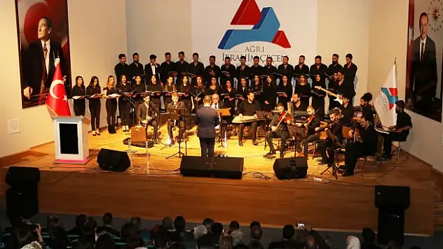 Ağrı İbrahim Çeçen Üniversitesi'nde Türk Sanat Müziği Konseri Yapıldı