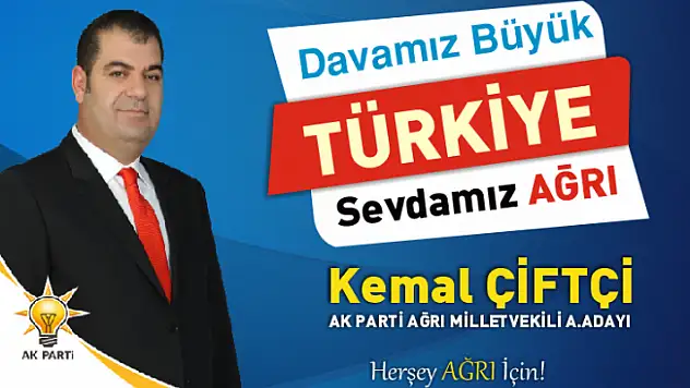 Ağrı'lı İş Adamı Kemal Çiftçi Ak Parti Aday Adaylığını Açıkladı