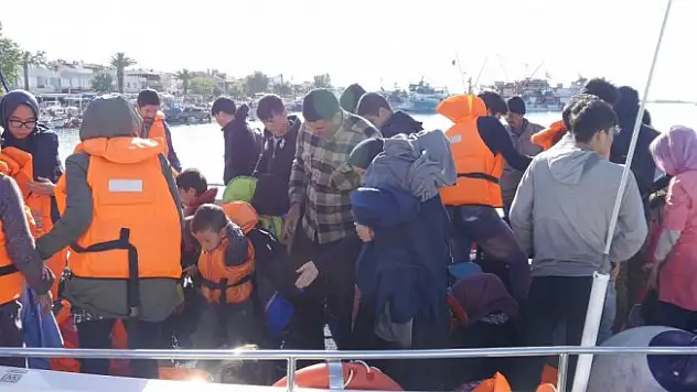 Çanakkale'de 40 kaçak göçmen yakalandı