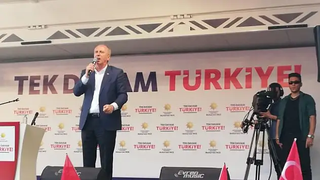 Muharrem İnce vaatlerini anlattı
