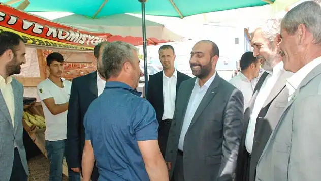 HÜDA PAR adayları ilçelere ziyaretlerine devam ettiler