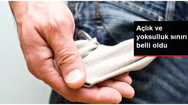 Açlık ve Yoksulluk Sınırı Belli Oldu!