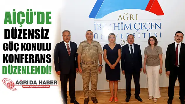AİÇÜ'de 'Ağrı İlinde Düzensiz Göç Olgusu' Konulu Panel Düzenlendi