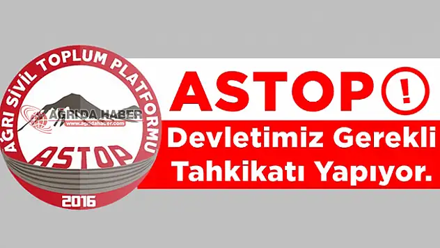 ASTOP'tan Minik Leyla İçin Yapılan Yürüyüşe Açıklama