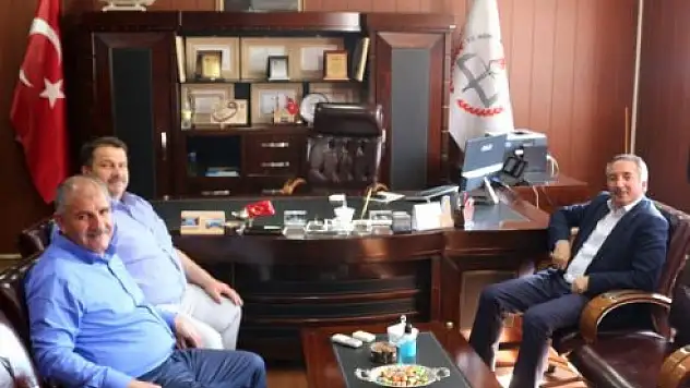 Rektör Abdulhalik Karabulut'tan Milli Eğitim Müdürü Yakup Turan'a Ziyaret