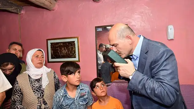 Süleyman Soylu Öldürülen Bengi'nin Evini Ziyaret Etti