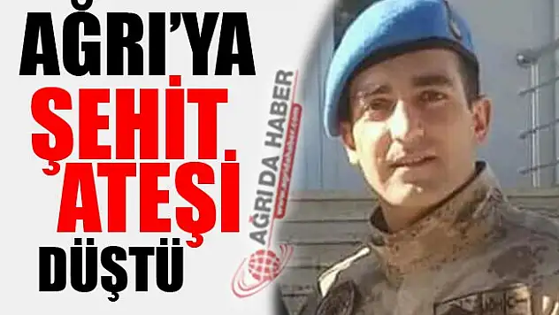 Ağrı'ya Şehit Ateşi Düştü!