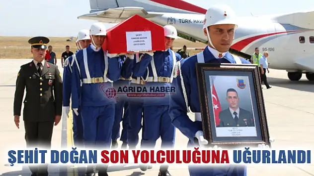 Ağrılı Şehit Tuncay Doğan Son Yolculuğuna Uğurlandı