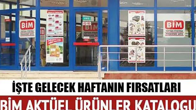 BİM 7 Eylül Aktüel Ürünler Kataloğu Yayınlandı! 7 Eylül Bim Aktüel Ürünleri