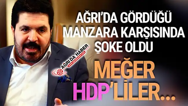 Savcı Sayan'dan Ağrı'da ki Tefeciler ile ilgili şok iddia! HDP'liler...