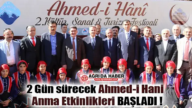 2. Uluslararası Ahmed-i Hani Sempozyumu Başladı