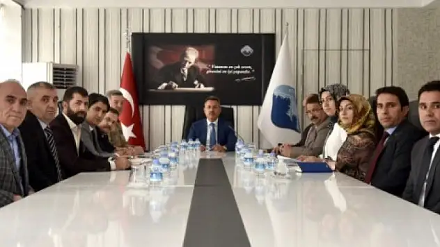 Ağrı'da Okul Güvenliği Toplantısı Vali Elban Başkanlığında Yapıldı