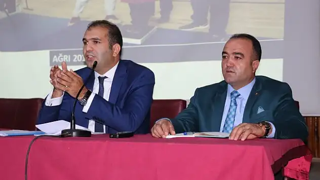 Ağrı'da Sportif Yetenek Taraması İçin Okul Müdürleri Toplantısı Yapıldı