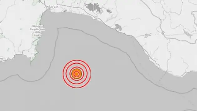 Antalya'da Büyük Deprem