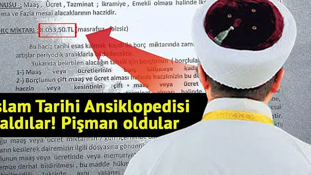 İmamların Maaşlarına Haciz