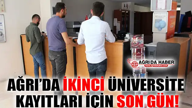 Sınavsız İkinci Üniversite Kayıtlarında Son Gün