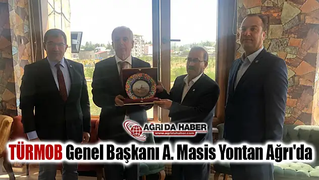 TÜRMOB Genel Başkanı A. Masis Yontan Ağrı'da ki muhasebeciler biraraya geldi