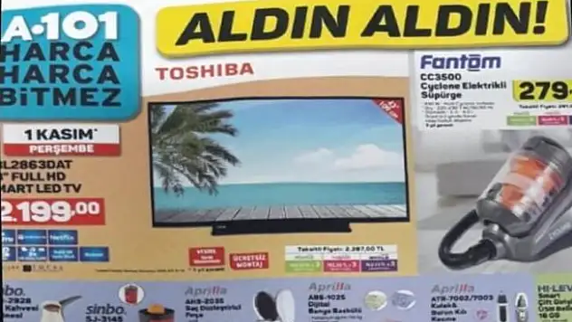1 Kasım 2018 A101 Aktüel Ürünler Kataloğu Yayınlandı! (01.11.2018 A101 Aktüel)