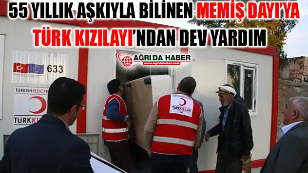 55 Yıllık Aşkıyla Bilinen Memiş Dayı'ya Kızılay'dan Dev Yardım
