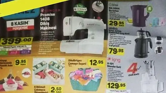 8 Kasım 2018 Perşembe A101 Aktüel Ürünler Kataloğu