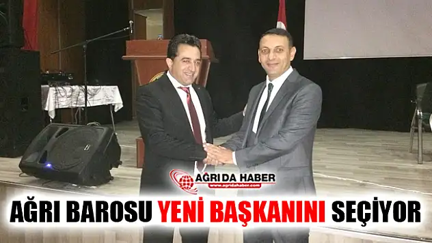 Ağrı Barosu Yeni Başkanını Seçmek İçin Sandık Başında