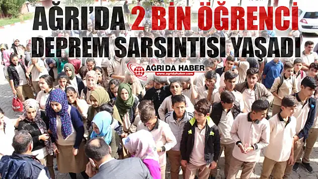 Ağrı'da 2 Bin öğrenci Simülasyon Tırında Sallandı!
