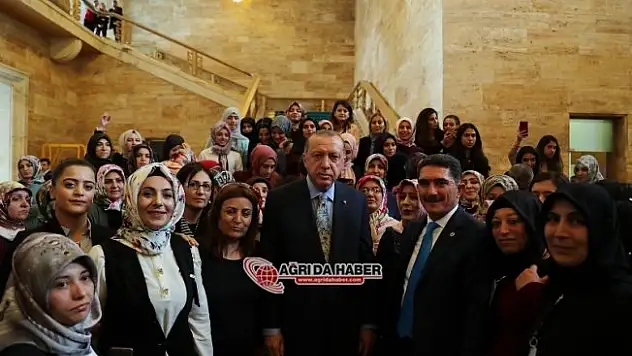 Ağrı Kardelenler Platformu Ak Parti Grup Toplantısına Katıldı