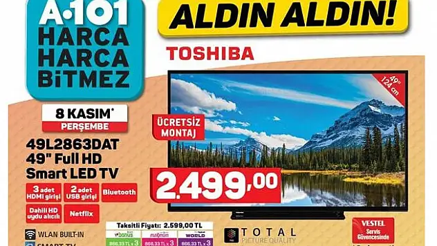 8 Kasım A101 Aktüel Ürünler Kataloğu! (08.11.2018 A101 İndirimli Ürünler)